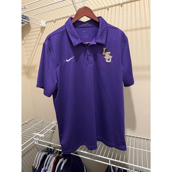 LSU Team Issued Purple Polo – 2025 National Championship Team XL (like new) - Picture 2 of 4